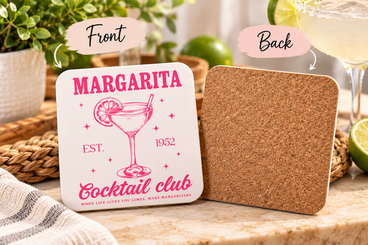 Cocktail Collection | 4 × 4 Square Coasters