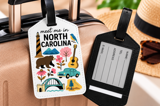 Personalized Luggage Tag – Custom Photo, Name or Travel Design